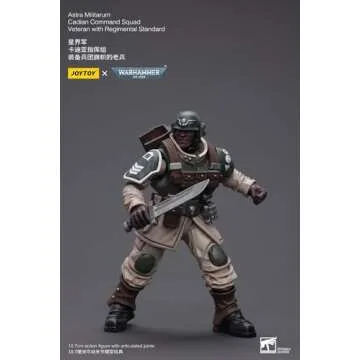 JoyToy Warhammer 40K Cadian Command Squad Figure
