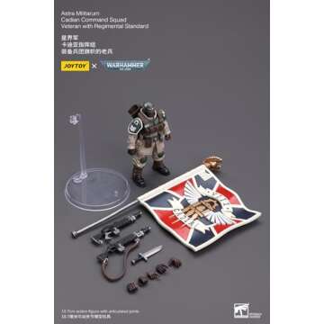 JoyToy Warhammer 40K Cadian Command Squad Figure