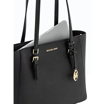 Michael Kors Charlotte 3-in-1 Tote Crossbody Black