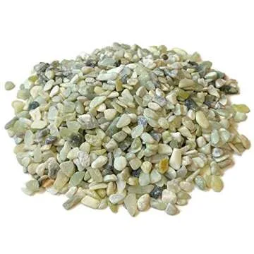 Midwest Hearth Jade Bean Pebbles for Beautiful Decor