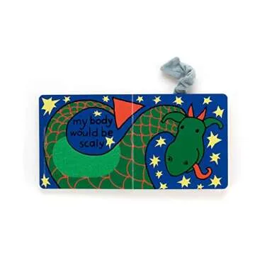 Jellycat If I were a Dragon: A Touch and Feel Board Book Children's Book - Baby Gift