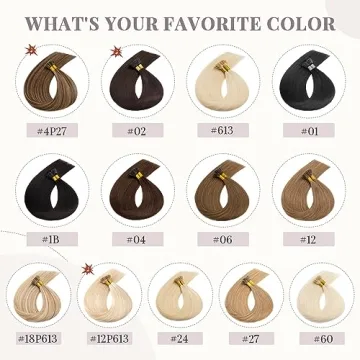 Premium Rich Choices I Tip Hair Extensions Real Remy Hair