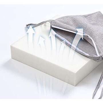 Hengz Outdoor/Indoor Bench/Swing Cushion 48 x 14 x 2 Inch Waterproof Furniture Seat Pad, Anti-Slip Bottom Settee Cushions, Bay Window Loveseat Sofa Couch Pad