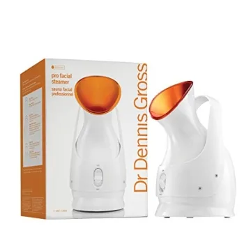 Dr. Dennis Gross Pro Facial Steamer for Facial Deep Cleaning: Infuse Skin with Hydration, Clarify Co...