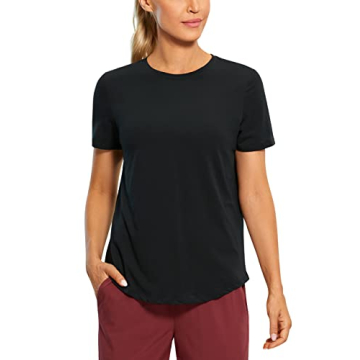 Shop CRZ YOGA Women's Workout Shirts for Ultimate Comfort