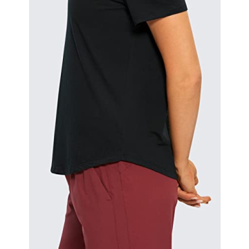 Shop CRZ YOGA Women's Workout Shirts for Ultimate Comfort