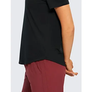 Shop CRZ YOGA Women's Workout Shirts for Ultimate Comfort
