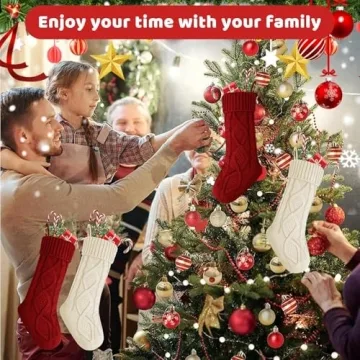 Treayes Personalized Christmas Stocking for Everyone