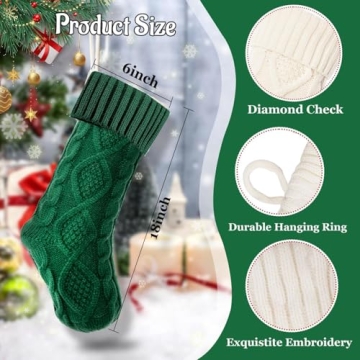 Treayes Personalized Christmas Stocking for Everyone