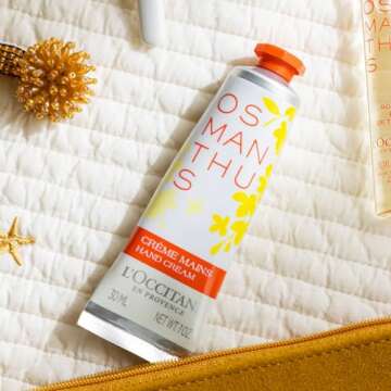 L'OCCITANE Osmanthus Hand Cream: Moisturizes Dry Hands, Softens Skin, With Shea Butter, Vegan