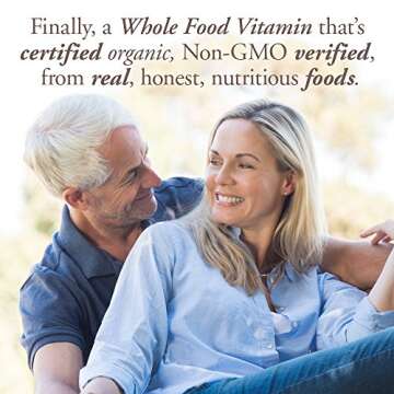 Garden of Life Organics Plant Calcium Supplement Made from Whole Foods with Magnesium, Vitamin D as D3, and Vitamin K as MK7, Gluten-Free - 30 Day Count