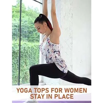Plus Size Sleeveless Workout Tank Top for Women