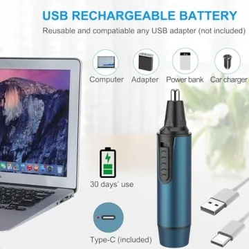 AREYZIN 3 in 1 USB Rechargeable Hair Trimmer for All