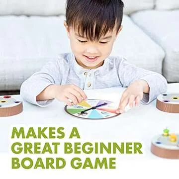 Educational Insights Special Edition The Sneaky, Snacky Squirrel Game, Preschool & Toddler Board Game for Kids 3-5 Years, Color Matching, Fine Motor Skills