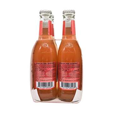 FEVER-TREE Sparkling Pink Grapefruit Mixer, 6.8 Fl Oz (Pack of 4)