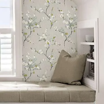 NuWallpaper Mirei Peel & Stick Wallpaper for Elegant Decor
