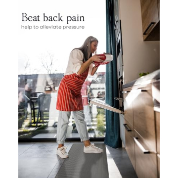 Homergy Anti Fatigue Kitchen Mats - Comfort & Style for Any Space