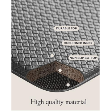Homergy Anti Fatigue Kitchen Mats - Comfort & Style for Any Space
