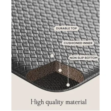 Homergy Anti Fatigue Kitchen Mats - Comfort & Style for Any Space