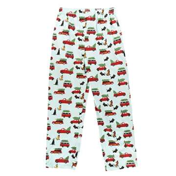 Lazy One Men's Christmas Cars Pajama Pants - Cozy Lounge Wear