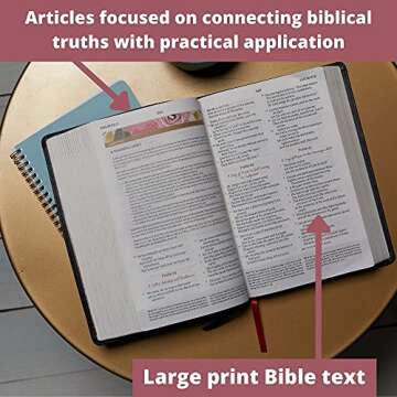 NKJV, The Woman's Study Bible, Cloth over Board, Pink Floral, Red Letter, Full-Color Edition: Receiving God's Truth for Balance, Hope, and Transformation