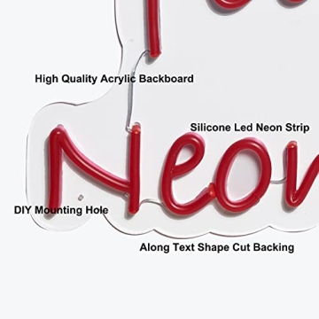 Custom LED Neon Signs for Home and Business Decor