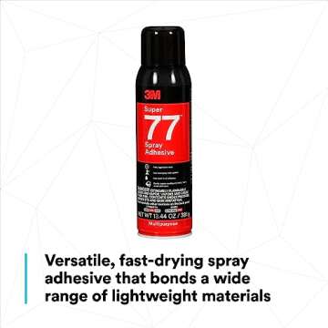 3M Super 77 Spray Adhesive for All Your Bonding Needs