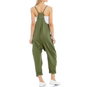 Stylish Tongmingyun Women's Casual Jumpsuit with Pockets