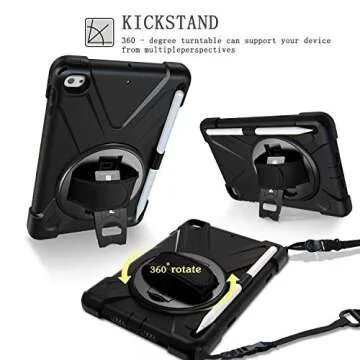 BRAECN iPad Mini 5/4 Heavy Duty Protective Case with Kickstand