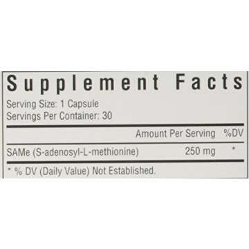 Seeking Health SAMe 250 mg for Mood & Joint Support