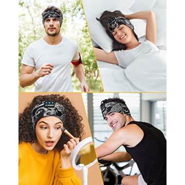 LC-dolida Bluetooth Sleep Headphones for Comfort and Relaxation