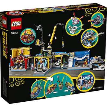 LEGO Monkie Kid: Monkie Kid’s Team Secret HQ 80013 Building Kit (1,959 Pieces)