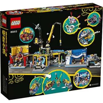 LEGO Monkie Kid: Monkie Kid’s Team Secret HQ 80013 Building Kit (1,959 Pieces)
