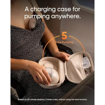 eufy Wearable Breast Pump S1 Pro with Heating Feature