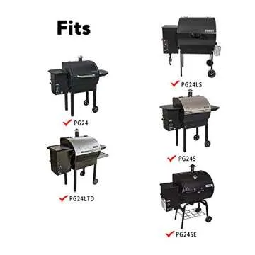 Heavy-Duty 600D Grill Cover for Camp Chef Smoker 24-Inch Waterproof Outdoor Protection