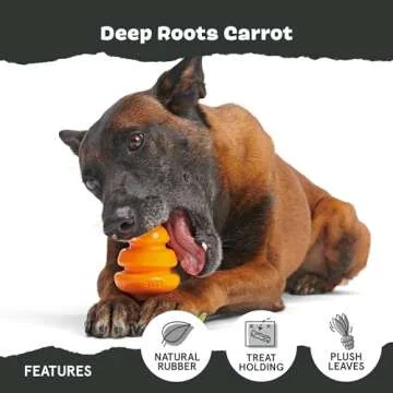 Barkbox Super Chewer Tough Dog Chew Toy for Aggressive Chewers