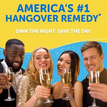 Blowfish for Hangovers - Fast Hangover Relief | FDA-Recognized Formulation - Guaranteed to Relieve Hangover Symptoms in 15 Minutes | Perfect for Weddings and Vacation Essentials | 20 Tablets