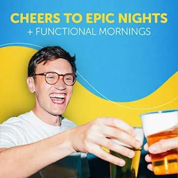 Blowfish for Hangovers - Fast Hangover Relief | FDA-Recognized Formulation - Guaranteed to Relieve Hangover Symptoms in 15 Minutes | Perfect for Weddings and Vacation Essentials | 20 Tablets