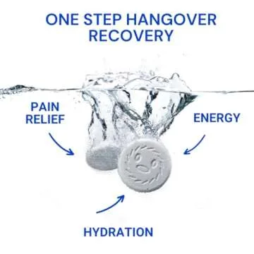 Blowfish for Hangovers - Fast Hangover Relief | FDA-Recognized Formulation - Guaranteed to Relieve Hangover Symptoms in 15 Minutes | Perfect for Weddings and Vacation Essentials | 20 Tablets