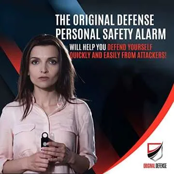 Original Defense® Siren Alarm - 130 dB Self-Defense Keychain