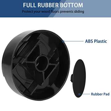 Adjustable Bed Risers - Maximize Space with Style