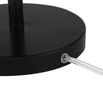 360 Lighting Rhys Modern Table Lamps Set of 2 Black Accent