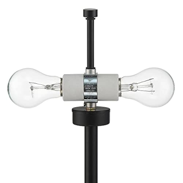 360 Lighting Rhys Modern Table Lamps Set of 2 Black Accent