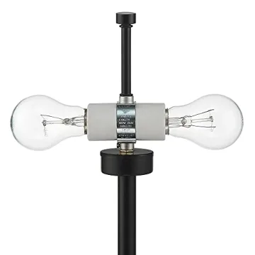 360 Lighting Rhys Modern Table Lamps Set of 2 Black Accent