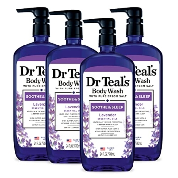 Dr Teal's Lavender Body Wash with Pure Epsom Salt 24 oz