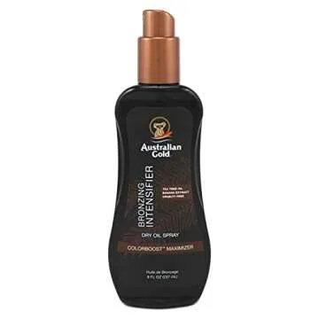 Australian Gold Intensifier Bronzing Dry Oil Spray 8 Ounce (Pack of 2)