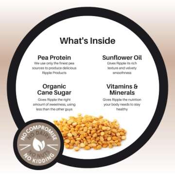 Ripple Vegan Protein Shake - Energizing Coffee Flavor