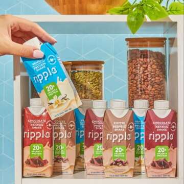 Ripple Vegan Protein Shake - Energizing Coffee Flavor