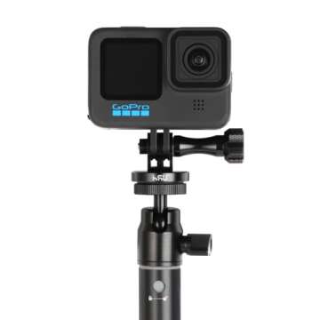 HSU Aluminum Alloy GoPro Mount - Durable & Reliable