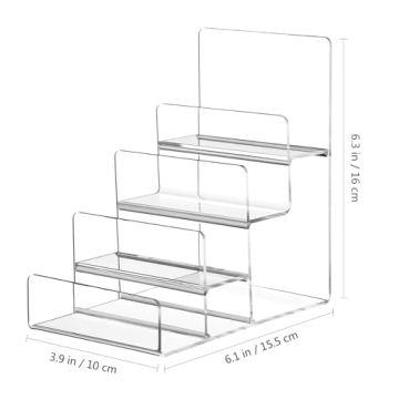 DOITOOL 4-Tier Acrylic Display Stand for Handbags